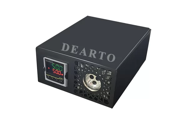 Removable insert and temperature block well on a micro dry block calibrator
