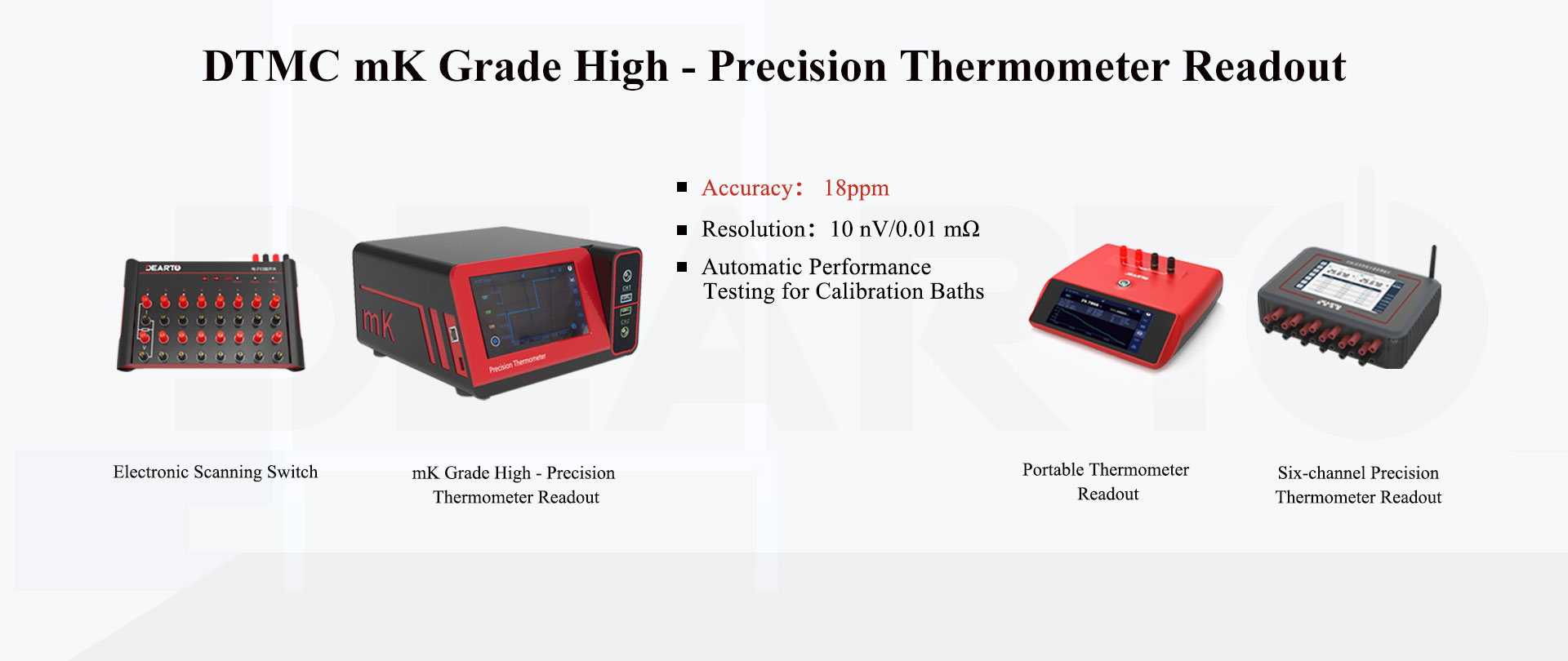 High precision  thermometer 