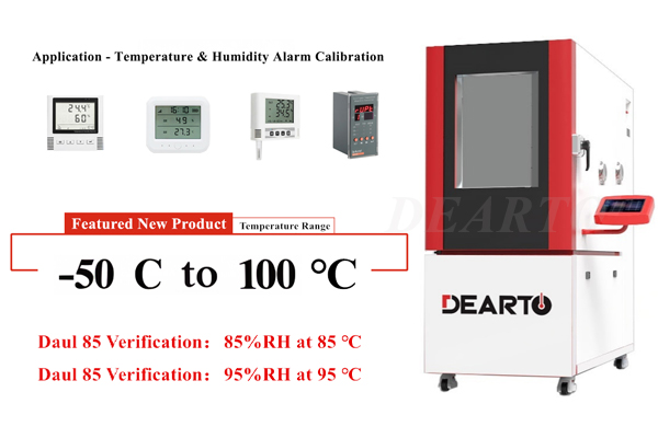 DTHTH-THA Temperature and Humidity Alarm Calibration Chamber 
